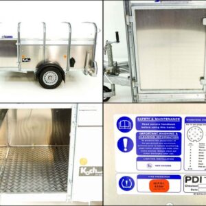 Ifor Williams Schaf-und Kälberanhänger P8G 124x250cm Höhe:115 1,4t – Bild 10