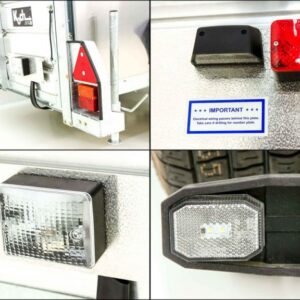 Ifor Williams Schaf-und Kälberanhänger P8G 124x250cm Höhe:115 1,4t – Bild 7