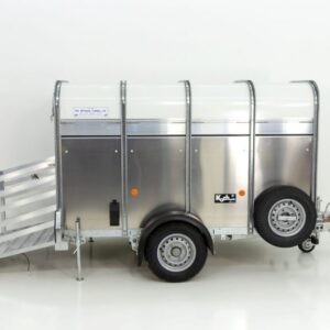 Ifor Williams Schaf-und Kälberanhänger P8G 124x250cm Höhe:153 1,4t – Bild 3
