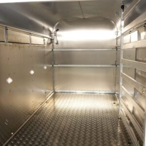 Ifor Williams Schaf-und Kälberanhänger P8G 124x250cm Höhe:153 1,4t – Bild 7
