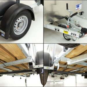 Ifor Williams Schaf-und Kälberanhänger P8G 124x250cm Höhe:153 1,4t – Bild 12