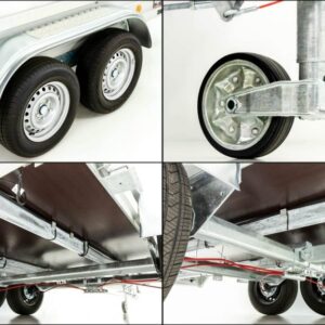 Koch Tandemanhänger Bagger 150x300cm 2600kg|Typ 7.26 – Bild 7