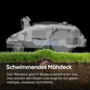 Sunseeker Mähroboter V3 600 m², Schnittbreite: 18 cm-Neu - Thiam Transports – Bild 4