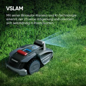 Sunseeker Mähroboter V3 600 m², Schnittbreite: 18 cm-Neu - Thiam Transports – Bild 3