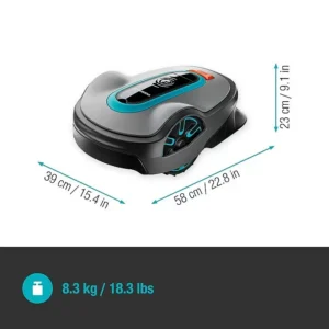 Gardena Mähroboter smart SILENO life Set 1500 1.500 m², Schnittbreite: 22 cm-Neu - Thiam Transports – Bild 9
