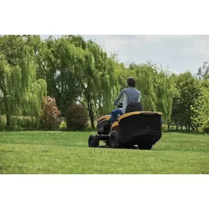 Stiga Akku-Rasentraktor Estate 584e 48 V, 40 Ah, Schnittbreite: 84 cm – Bild 5