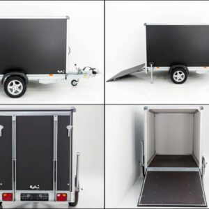 Variant Kofferanhänger Black Edition H:157 1,3t|Klappe – Bild 8