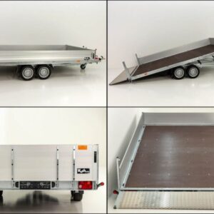 Vezeko Hochlader Anhänger J35.4|210x430cm 3,5t|Ladefläche kippbar – Bild 7