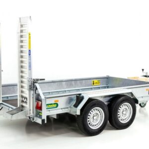 Unsinn Baumaschinenanhänger UBA 160x306cm 3,5t|Schwenk-Rampen – Bild 5