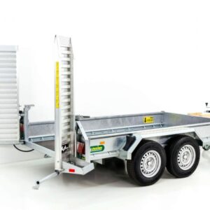 Unsinn Baumaschinenanhänger UBA 160x306cm 3,5t|Schwenk-Rampen – Bild 4