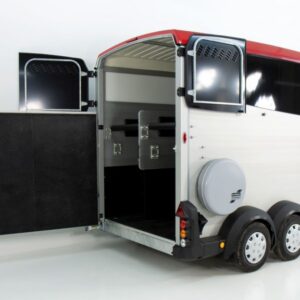 Ifor Williams Pferdeanhänger HBX 511|Sattelkammer|neues Modell|rot – Bild 6