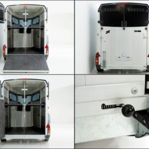 Ifor Williams Pferdeanhänger HBX 511|Sattelkammer|neues Modell|schwarz – Bild 11