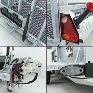Variant Baumaschinenanhänger Maxi Load 180×400 3,5t|Rampe|Holzboden – Bild 11