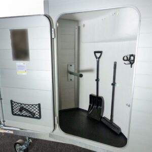 Humbaur Pferdeanhänger Single Alu 1600|Sattelkammer – Bild 6