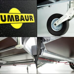 Humbaur Kofferanhänger HKPA H180 2,6t|Alu|Polybug|anthrazit – Bild 14