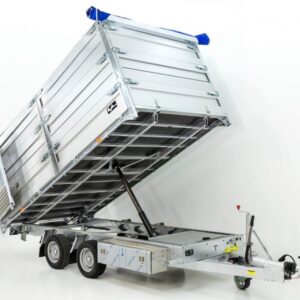 Twintrailer Multi-Heckkipper TT35-40 GB 3,5t|192x402x140cm|Tandem – Bild 3