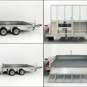 Ifor Williams Baumaschinenanhänger GX105 HD 3,5t|Auffahrrampe – Bild 5