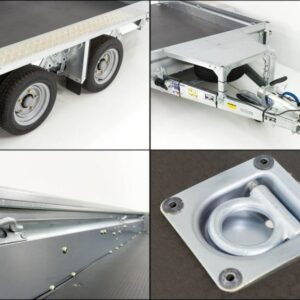 Ifor Williams Baumaschinenanhänger GX105 HD 3,5t|Auffahrrampe – Bild 6