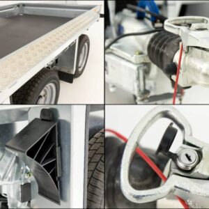 Ifor Williams Baumaschinenanhänger GX105 HD 3,5t|Auffahrrampe – Bild 9