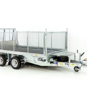 Ifor Williams Baumaschinenanhänger GX105 HD 3,5t|Auffahrrampe|Gitter – Bild 3