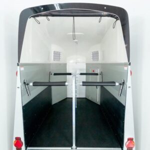 Humbaur Pferdeanhänger XANTHOS 2400|Heckklappen/Türen Kombi – Bild 5