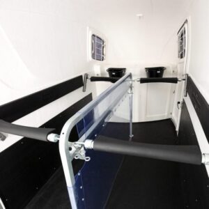 Humbaur Pferdeanhänger Maximus 2700 S|weiß|Schraubfederfahrwerk – Bild 6