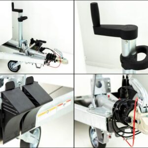 Humbaur Pferdeanhänger Maximus 2700 S|weiß|Schraubfederfahrwerk – Bild 9