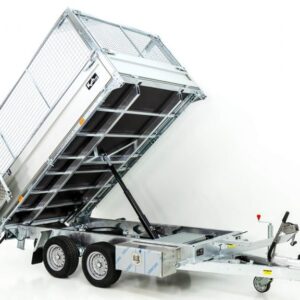 Twintrailer Multi-Heckkipper TT30-30 3,0t|183x309x40/120cm|Tandem – Bild 6