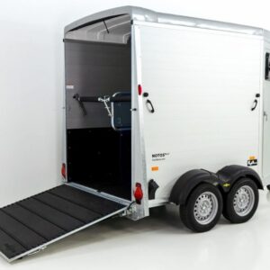 Humbaur Pferdeanhänger Notos Alu 2700 S |silber| Frontausstieg – Bild 6