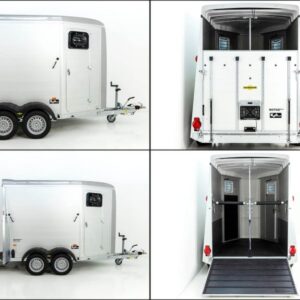 Humbaur Pferdeanhänger Notos Alu 2700 S |silber| Frontausstieg – Bild 5