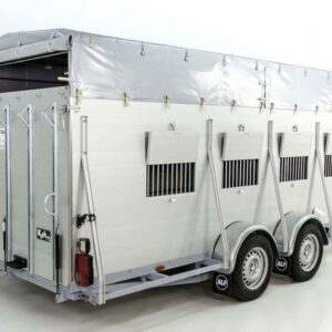 Koch Profi Viehanhänger 185x550cm Höhe:185 3,5t Klappenkombi – Bild 3