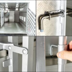 Koch Profi Viehanhänger 185x550cm Höhe:185 3,5t Klappenkombi – Bild 14