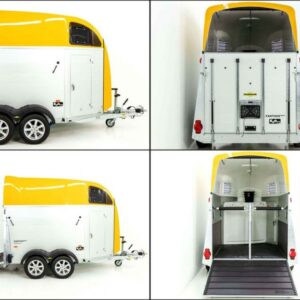 Humbaur Pferdeanhänger XANTHOS AERO 2400|gelb|Alufelgen – Bild 4