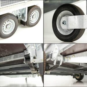 Ifor Williams Baumaschinenanhänger GX105 2,7t|Auffahrrampe| Gitter – Bild 6