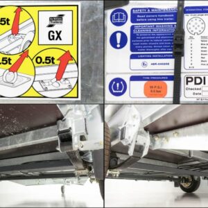 Ifor Williams Baumaschinenanhänger GX105 2,7t|Auffahrrampe| Gitter – Bild 11