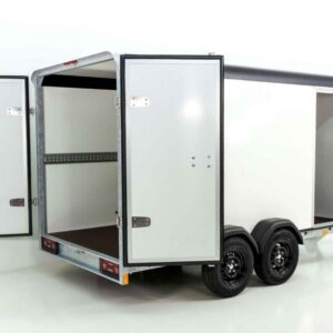 Henra Kofferanhänger Boxvan black 183x365cm H:190 2,7t|Türe – Bild 4
