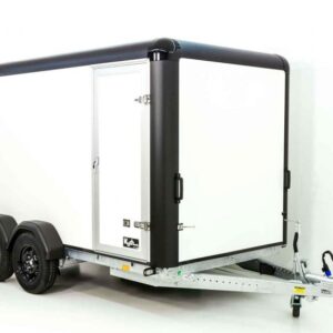 Henra Kofferanhänger Boxvan black 183x365cm H:190 2,7t|Türe – Bild 3
