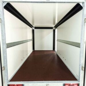 Henra Kofferanhänger Boxvan black 183x365cm H:190 2,7t|Türe – Bild 5