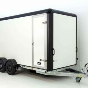 Henra Kofferanhänger Boxvan black 183x365cm H:220 2,7t|Türe – Bild 3