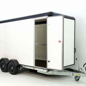 Henra Kofferanhänger Boxvan black 183x365cm H:220 2,7t|Türe – Bild 4