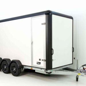 Henra Kofferanhänger Boxvan black H:220 3,5t |Tridem|Türe – Bild 2