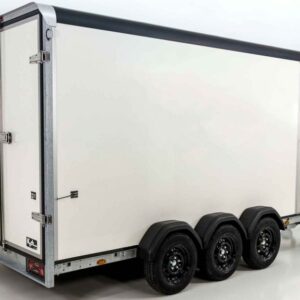 Henra Kofferanhänger Boxvan black H:220 3,5t |Tridem|Türe – Bild 3