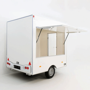 Verkaufsanhänger BK 200x250x230cm 1,3t – Bild 1