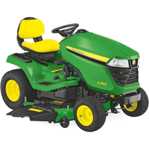 John Deere Rasentraktor X380 ohne Mähwerk - Modell 2025 – Bild 1